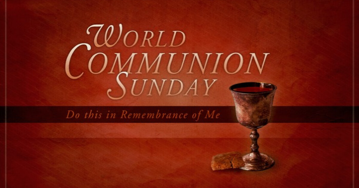World Communion Sunday Pender United Methodist Church